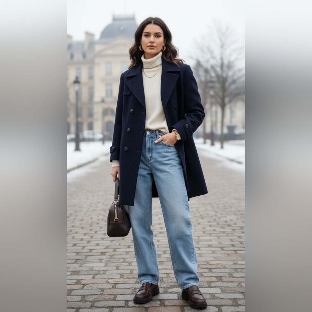 Mont Martre vintage Wool Coat